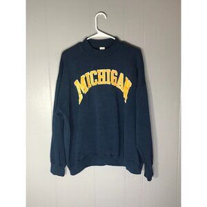 Artex University of Michigan Wolverines Mens Turtle Neck Long Sleeve Sweats XL